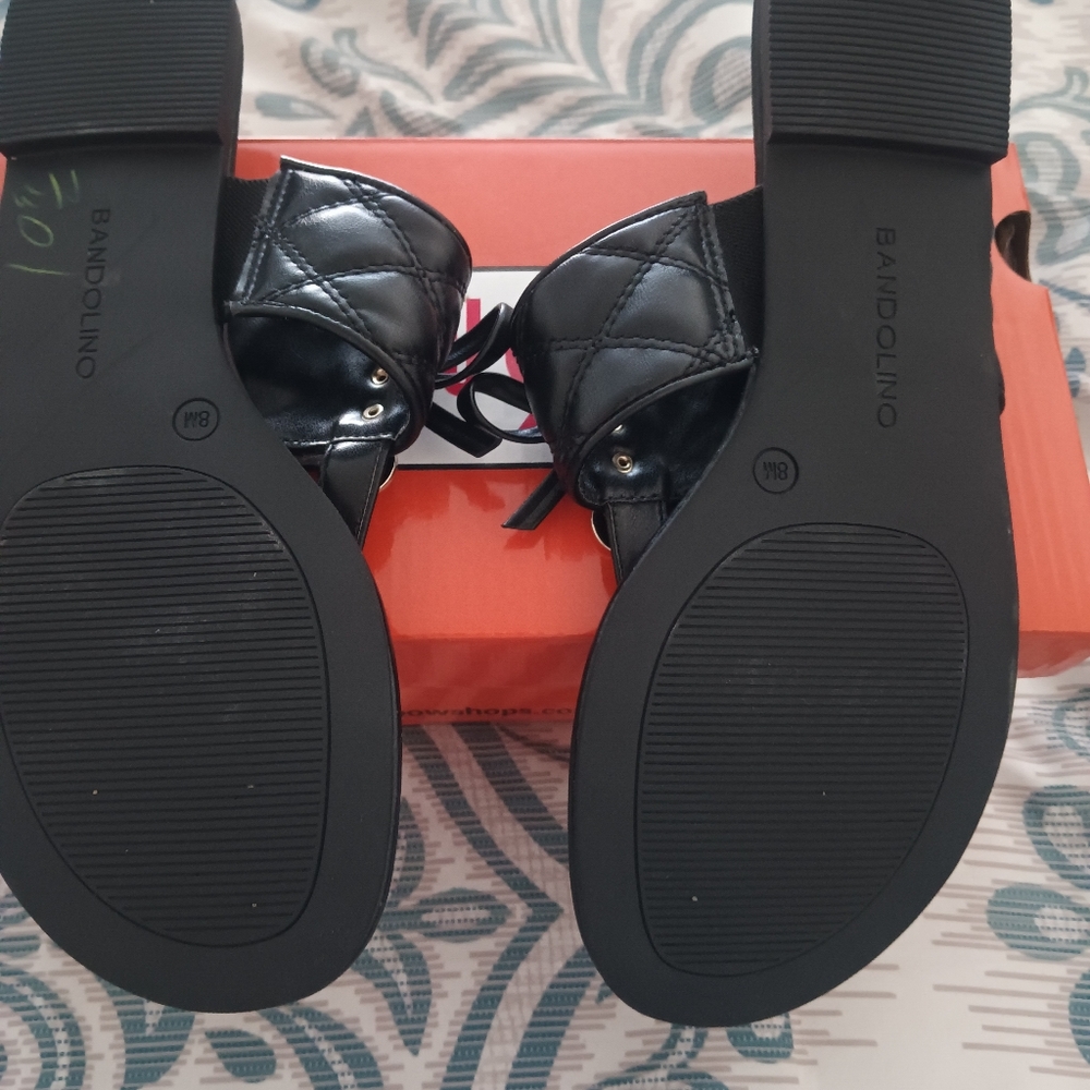 Bandolino Black Women's Sandals - Picture 4 of 4